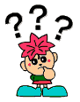 もみじちゃんが顔に指を添えて悩んでいる様子のイラスト