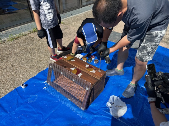 ペイントの様子