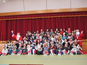 松島分館 子育て学級“スマイルクラブ”のクリスマス会