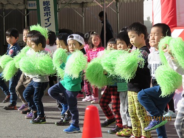 松島保育園：年中児、JA祭りに参加！