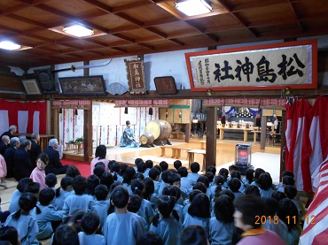 松島保育園：七五三で松島神社へ（年少～年長）