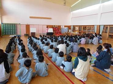 松島保育園：ひなまつり集会