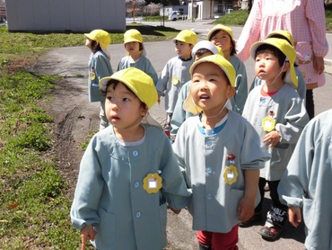 上古田保育園：年少バラ組の４月の活動