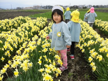 上古田保育園：年少バラ組の４月の活動