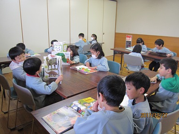 松島保育園：年長児きりん組のある日