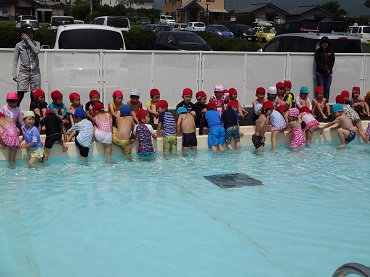 松島保育園：プール開き