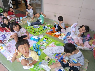 松島保育園：年少組・秋の遠足