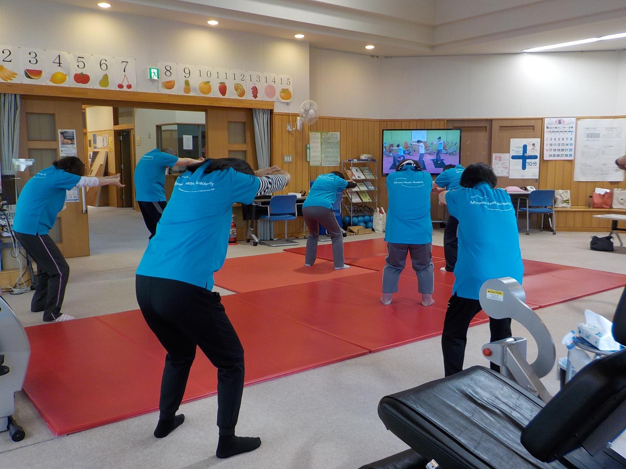 アカデミーコース 運動の様子