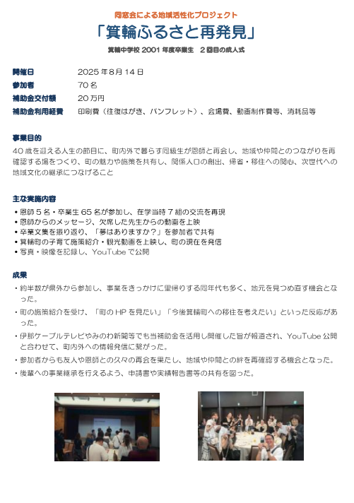 箕輪ふるさと再発見
