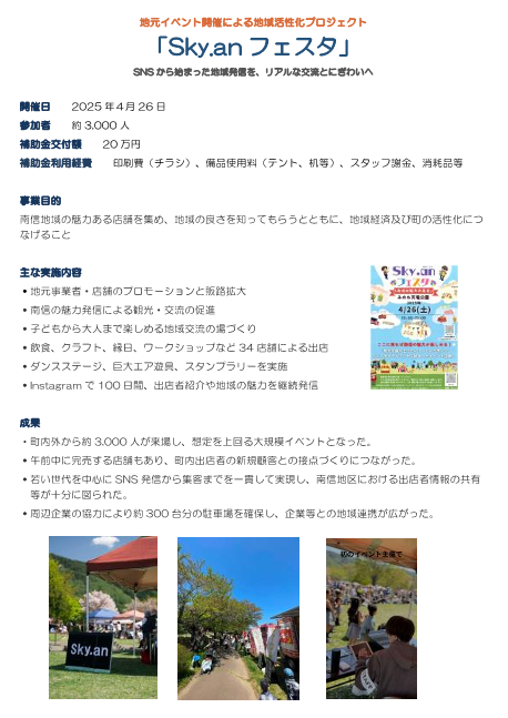 skyanフェスタ